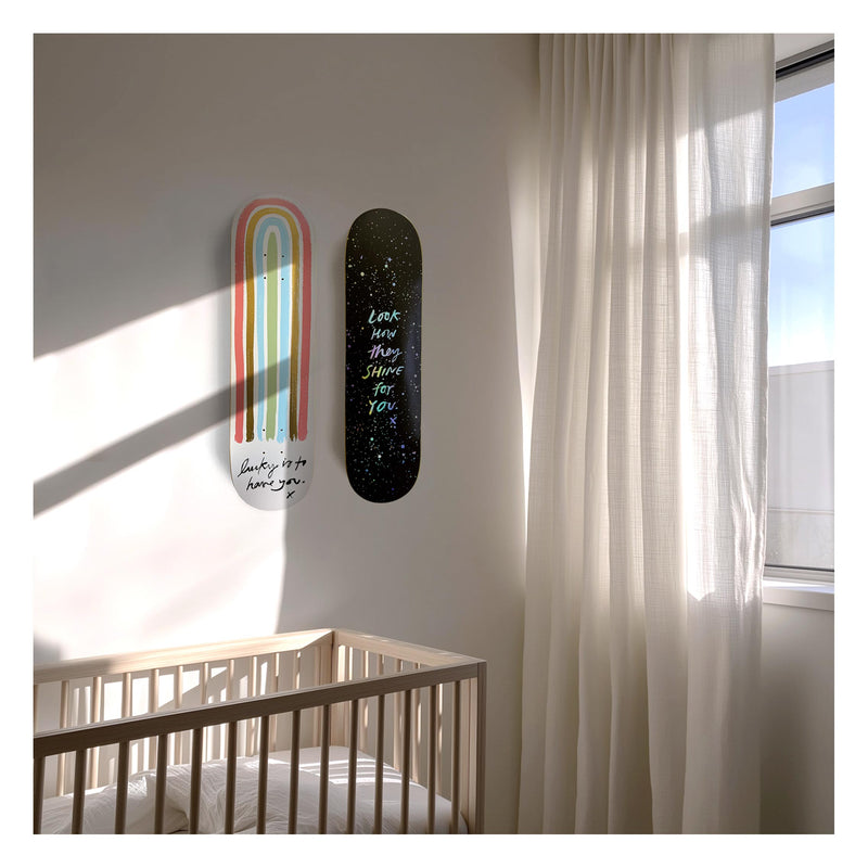 SHINE FOR YOU SKATEBOARD