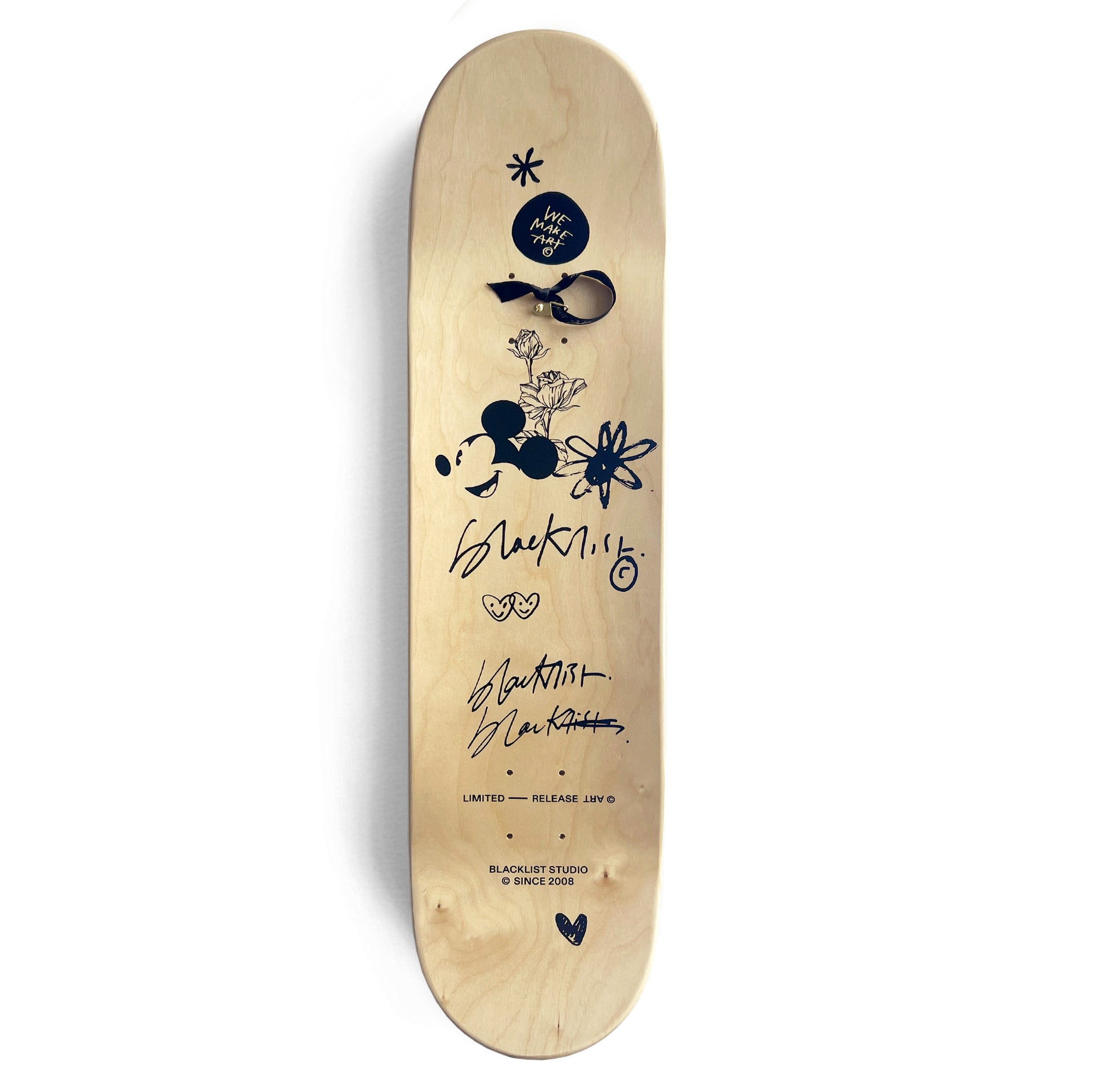 HEAR THE WAVES SKATEBOARD